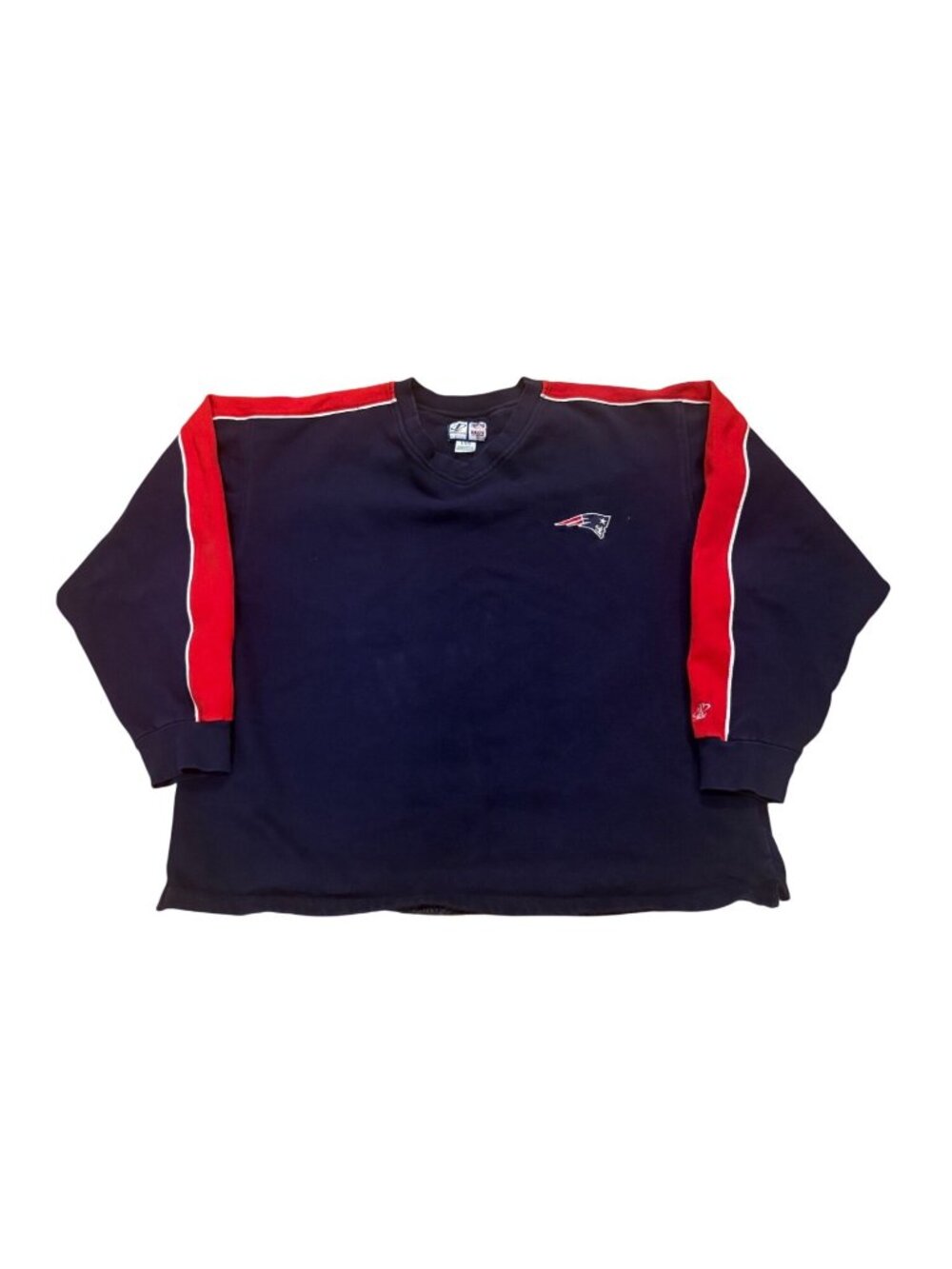 Vintage Logo Athletic New England Patriots NFL Gameday Crewneck Sweatshirt Large